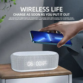 Sleek Wireless Alarm Clock with LED Display
